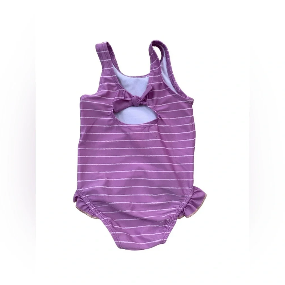 Cat & Jack Size 18 Months Purple Mermaid One Piece Swimsuit